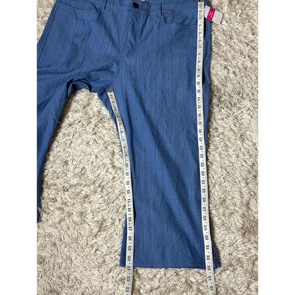 Fresh Produce NWT Fresh Fit Riviera Women Plus Size 2X Cropped Capri Blue Costal - Picture 4 of 11